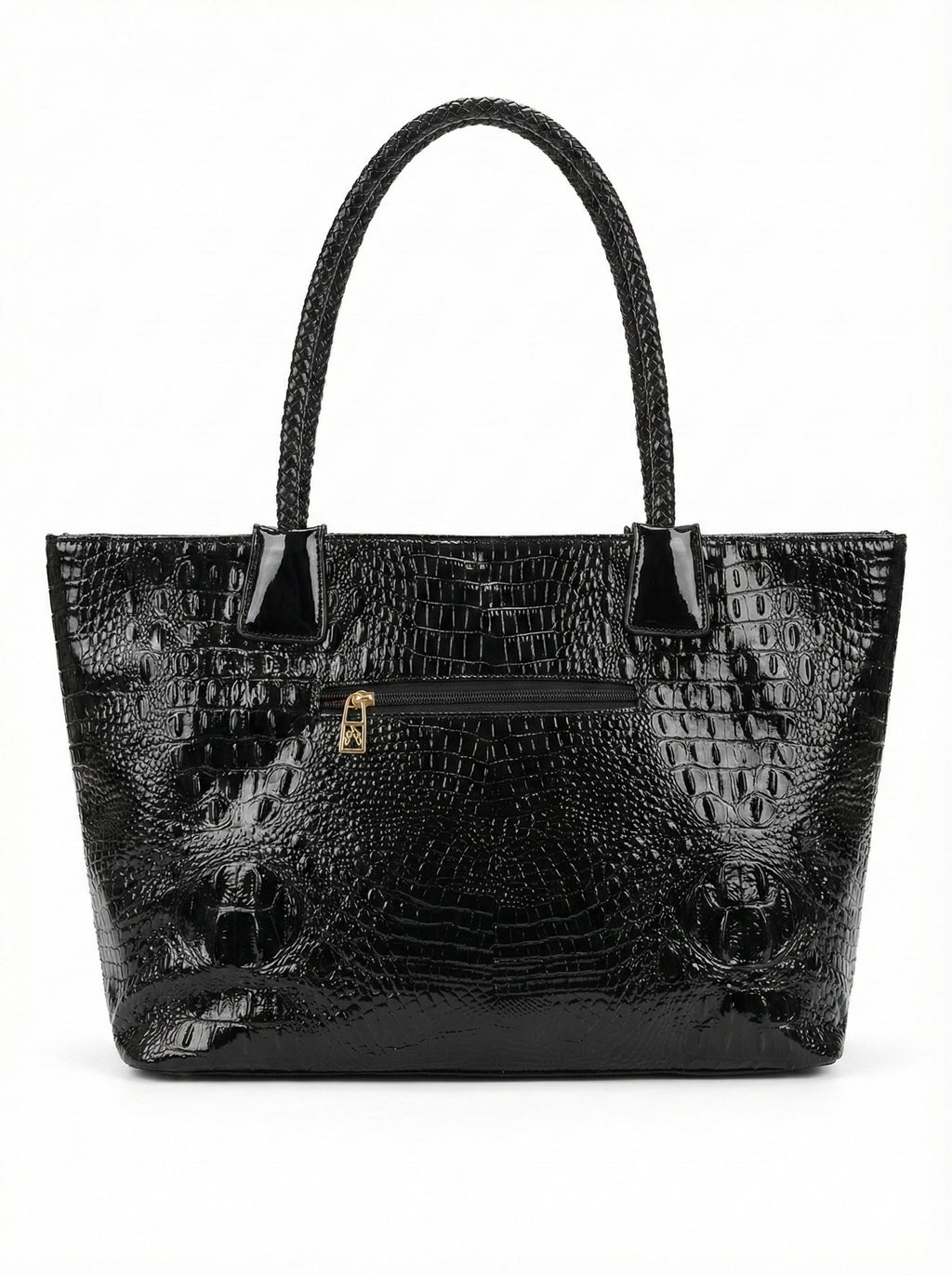 MIDNIGHT CROC TOTE