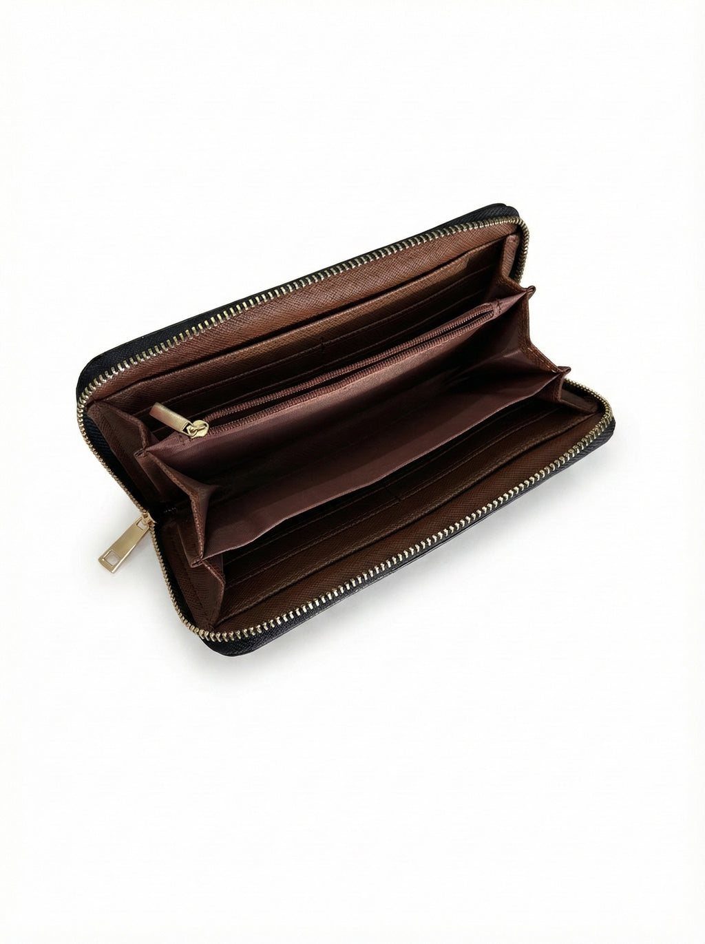 COQUETTE BLACK CROC/ OSTRICH WITH WALLET