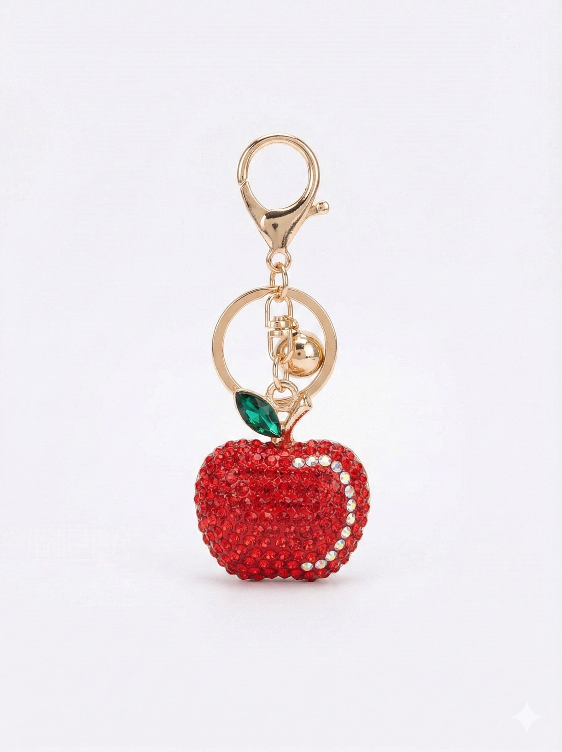 CANDY APPLE BAG CHARM